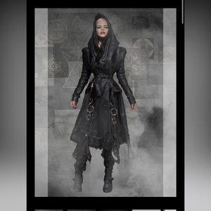 Ritual Huntress leather coat